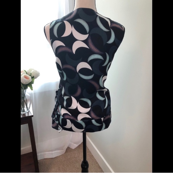 DVF Balisi multicolored balisi crescents top - Picture 6 of 11